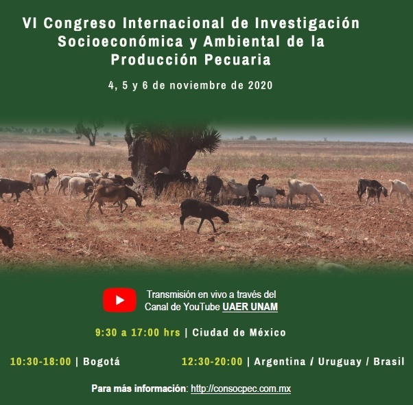 VI Congreso de Investigación Socioeconómica y Ambiental de la Producción Pecuaria